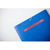 Консуматив Brother TZe-431 Tape Gloss Black on Red, 12mm, 8m