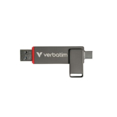 Твърд диск Verbatim Dual QuickStick USB-C & USB-A USB 3.2 Gen 1 1TB