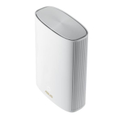 Меш система Asus Mesh WiFi, ZenWiFi AX Hybrid XP4 1PK, AX1800 + AV1300, Dual-Band, coverage up to 260m2, Quad-Core 1.2GHz CPU, 256MB/512MB Flash/RAM, Gigabit, AiProtection Pro, Adaptive QoS, VPN server/client, IPTV, OFDMA, Beamforming, AiMesh, White