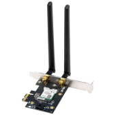 Адаптер Asus PCI-E Adapter, PCE-AX1800, AX1800, Dual-Band, Bluetooth 5.2, WPA3, OFDMA, MU-MIMO