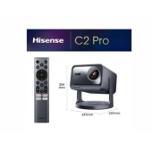 Мултимедиен проектор Hisense C2 Pro Smart mini  Laser Projector, 4K Ultra HD 3840x2160, 2000:1, 2600 lum, 60 Hz, Optical Zoom& Digital Zoom,Dolby Vision, IMAX enhanced,Dolby Vision, HDR10+, HDR10, HLG, 2*10W