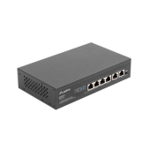 Комутатор Lanberg switch 4x 100mb poe+/2x 100mb unmanaged rack 10