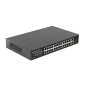 Комутатор Lanberg switch 24x 1GB poe+/2x GB 2x sfp rack 19