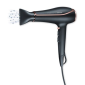 Сешоар Beurer HC 80 Hair dryer, 2 200 W, triple ionic function, professional AC motor, 2 attachments, 3 heat settings,2 blower settings, cold air, overheating protection 