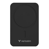 Външна батерия Verbatim Charge 'n' Go Essentials Power Bank Magnetic Wireless 20000mAh Black