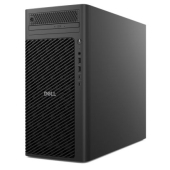 Работна станция Dell Pro Max Tower T2 FCT2250, Intel Core Ultra 9 285K (36 MB cache, 24 cores, 3.2 GHz to 5.7GHz), 64GB: 2 x 32 GB, DDR5, 5600 MT/s, 1TB SSD PCIe M.2, Integrated Graphics, Bulgarian Keyboard&Mouse, 1500W, Win 11Pro, 3Y PS
