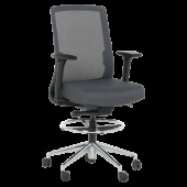 Eргономичен стол PAROW - сив