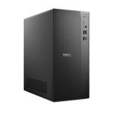 Настолен компютър Dell Tower ECT1250, Intel Core i3 14100 (12 MB cache, 4 Cores, 8 threads, up to 4.7GHz), 8GB, 8GBx1, DDR5, 4800MT/s, 512GB M.2 PCIe NVMe SSD, Intel UHD Graphics 730, Wi-Fi 6, Bulgarian Keyboard&Mouse, 180W, Win 11Pro, 3Y PS