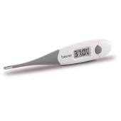 Термометър Beurer FT 16/1 clinical thermometer, Contact-measurement technology, Display in °C, Result after just 10 sec, Protective cap; Waterproof, white