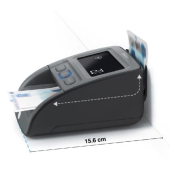 Детектор за фалшиви банкноти автоматичен SafeScan 155-S (G2) Черен