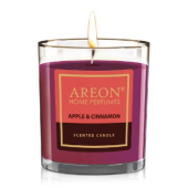 Ароматна свещ Ареон Ябълка и Канела 120 g