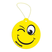 Ароматизатор за кола Ареон Smile Черна Ванилия, хартиен