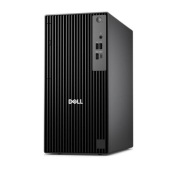 Настолен компютър Dell Pro Tower QCT1250, Intel Core Ultra 5 235 (13 TOPS NPU, 14 cores, up to 5.0GHz), 16GB: 1 x 16GB, DDR5, up to 5600 MT/s, 512GB SSD, Integrated Graphics, 8x DVD+/-RW, Bulgarian Keyboard&Mouse, 180W, Ubuntu, 3Y PS
