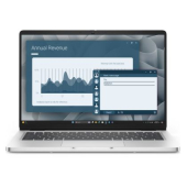 Лаптоп Dell Pro 14 PC14255, AMD Ryzen AI 7 350 (24 MB cache, 8cores, up to 5.0 GHz, 50 TOPS NPU), 14