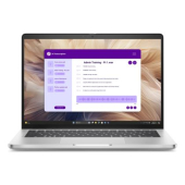 Лаптоп Dell Pro 14 Plus PB14250, Intel Ultra 5 236V vPro (40 TOPS NPU, 8 cores, up to 4.7 GHz), 14, FHD+, 300 nit, 45% NTSC, AG, 16 GB: LPDDR5x, 8533 MT/s (onboard), 512 GB SSD, Integrated Intel graphics, FHD+IR Cam, Wi-Fi 7, FPR, Backlit Kb, Win 11 Pro,