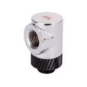 Аксесоар за свързване Thermaltake Pacific SF 90 Degree Adapter Silver Black