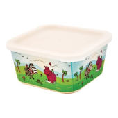 Еко кутия от бамбук за храна Зебра M