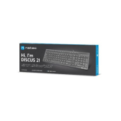 Клавиатура Natec Keyboard Discus 2 SLIM US Layout Black
