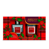 Подаръчен комплект Ареон Парфюм 150 ml + свещ 120 g Ябълка и Канела