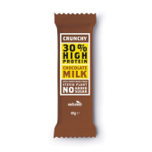 Крънчи протеинов шоколад със стевия, млечен, 40g