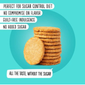 Бисквити Дайджестив Diablo, с подсладител, 150 g