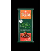 Шоколад със стевия, 50% какао, Trapa, 75гр