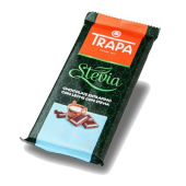 Шоколад, млечен със стевия, Trapa, 75гр