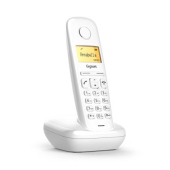 Безжичен DECT телефон Gigaset A170 - бял
