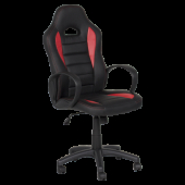 Геймърски стол Carmen 7501 - червено-черен