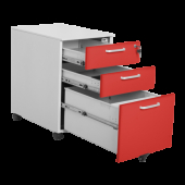 Офис контейнер Carmen CR-1273 L SAND - червен