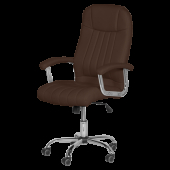 Президентски офис стол Carmen 6181 - кафяв