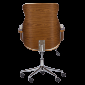 Президентски офис стол Carmen 6402 - орех-крем