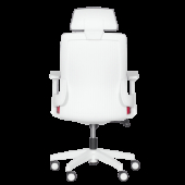 Президентски офис стол Carmen 7546 - червен - сив