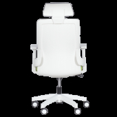 Президентски офис стол Carmen 7546 - зелен-сив