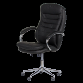 Президентски офис стол Carmen 6113-1 - черен