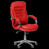 Президентски офис стол Carmen 6113-1 - червен