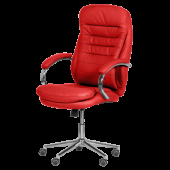 Президентски офис стол Carmen 6113-1 - червен