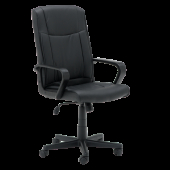 Президентски офис стол Carmen 6684 - черен