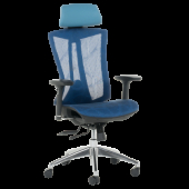 Ергономичен стол Carmen 7577 - син