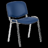 Посетителски стол Carmen 1135-1 LUX - тъмносин N