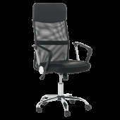 Президентски офис стол Carmen 6083-1 - черен