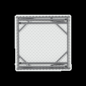 Сгъваемa кетъринг маса Carmen 9947 - бяла