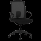 Работен офис стол Carmen 7061 - черен