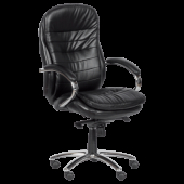 Президентски офис стол Carmen 6114 - черен