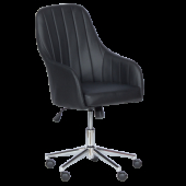 Офис кресло Carmen 2016 еко кожа - черен