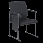 Посетителски стол Carmen 1701 - черен