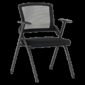 Посетителски стол Carmen 1702 - черен