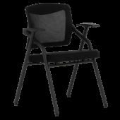 Посетителски стол Carmen 1708 - черен