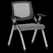 Посетителски стол Carmen 1704 - сив