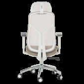 Ергономичен стол Carmen 7901 W еко кожа - кафе